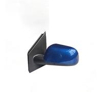 Rearview Mirror Assembly Car Rearview Mirror Assembly Exterior Door Side Wing Mirror With Turn Signal Lights For VW For Polo 2006-2010(Magic light blue 1L)