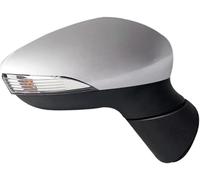 rearview mirror assembly For Ford For Fiesta 2009-2017 Car Door Wing Mirror Assembly(Silver,R)