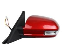 rearview mirror assembly For Mitsubishi For Lancer For Southeast V3 Lingyue 2010 2011-2015 Auto Power Heated Fold Turn Signal Complete Wing Mirrors(Left Red)