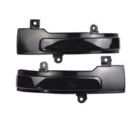 Rearview Mirror Blinkers LED Dynamic Side Mirror Turn Signal 8351A142 8351A141 For Mitsubishi For Outlander ASX 2013-2020 For Lancer 2016 Indicator Light Assembly(Smoked Black)