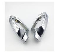 Rearview Mirror Cap Car Mirror Cover For A4 B8.5 A3 A5 S5 RS5 Matte Chrome Silver Rearview Protection Cap Car Wing Mirror Covers Caps