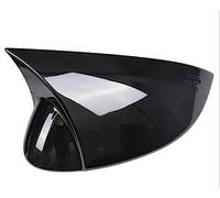 Rearview Mirror Cap Car Rearview Mirror Cover Cap For VW For GOLF 8 MK8 2020 2021 Support Lane Change Side Assist Blind Spot Car Wing Mirror Covers Cap(1pc Black Left)