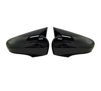 Rearview Mirror Cap Compatible With Clio 4 2012 2013 2014 2015 2016 2017 2018 2019 Car Accessories Shiny Piano Black Tuning For Sport Side Mirror Cover(Bright black)