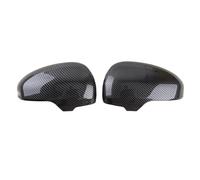 Rearview Mirror Cap Compatible With Scion For IQ For Hatchback 2012 2013 2014 2015 1 Pair Side Rear View Mirror Covers Trims Carbon Fiber Grain ABS