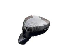 Rearview Mirror Cap Rearview Mirror Cover Carbon Fiber/Black Mirror Housing Cap Car Accessories For Civic 11th Gen 2022 Mirror Covers