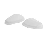 Rearview Mirror Cap Side Car Rear View Cap Door Wing Mirrors Housing Shell Rearview Mirror Cover Clip-on White For Edge 2015-2021 Mirror Covers