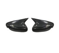 Rearview Mirror Caps Casing For KIA For Ceed 2 2012-2018 Car Rearview Side Mirror Cover Wing Cap Exterior Door Housing Shell Trim Sticker Mirror Cover Caps(No Light Carbon)