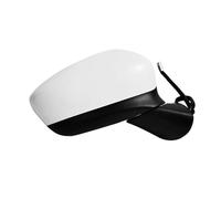 Rearview Mirror Car 8Pins Rear View Mirror Assembly For Mazda CX5 2012-2015 Auto Electric Folding Steering Lamp Lens Adjustment Lens Demisting Wing Mirror Electric(WHITE,Right)