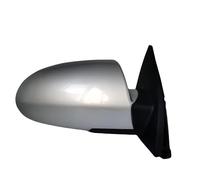 Rearview Mirror Car Door Rearview Mirror Assembly Outside Rearview Side Mirror Assy For Hyundai For Accent 2006 2007 2008 2009 2010 2011 Rearview Side Mirror Assy(Silver,Manual R)