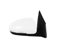 Rearview Mirror Car Rear View Side Door Mirror Assembly For Hyundai For Tucson 2015-2019 Electrical Power Folding Heated Glass Turn Signal Lights Rearview Side Mirror Assy(WHITE,10 wire Right)