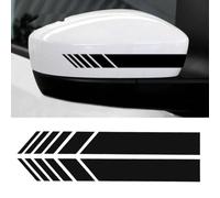 Rearview Mirror Car Sticker,Compatible with BYD E1/E2/E3/E5/E6,Auto Parts,black