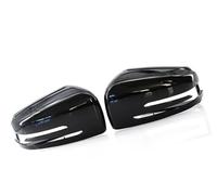 Rearview Mirror Compatible With Benz C-Class For W204 2010 2011 2012 2013 2014 For W176 W246 W212 Car Reversing Mirror Housing Cover Left Right Wing Rear View Mirror Cover(Black)