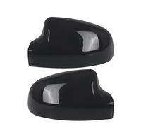 Rearview Mirror Compatible With Dacia For Logan II For Sandero II 2012-2017 2018 2019 2020 2021 2022 For Logan I For Sandero I Car Side Wing Rear View Mirror Cover Cap(Black,Pair)