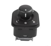 Rearview Mirror Control Switch Knob for Golf MK5 & MK6 for jetta | Part No 1K0959565K 1K0959565F 1K0959565H, Black Plastic Interior Replacement for passat for b6 for tiguan for eos