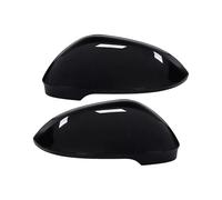 Rearview Mirror Cover 2Pcs For Golf MK8 2020+ Car Wing Door Mirror Cover Caps Gloss Black Without Lane Assist Wing Mirror Cover