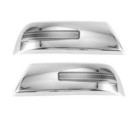 Rearview Mirror Cover Cap Compatible With 2007 2008 2009 2010 2011 2012-2020 Rear View Mirror Cover Turn Signal Dynamic Flowing Lights Mirror Covers Frame