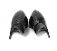 Rearview Mirror Cover Cap Compatible With For 3 E90 E91 2005 2006 2007 MAKIXISO Rearview Mirror Cap For Wing Side Mirror Cover Car Accessorie(Carbon Fiber)
