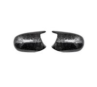 Rearview Mirror Cover Cap Compatible With For 3 E90 E91 2005 2006 2007 MAKIXISO Rearview Mirror Cap For Wing Side Mirror Cover Car Accessorie(Forged Carbon Look B)