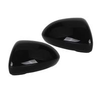 Rearview Mirror Cover Cap Compatible With Vauxhall For Corsa E Years 2014 2015 2016 2017 2018 2019 Gloss Black Door For Wing Side View Mirror Cover Cap(Left+Right)