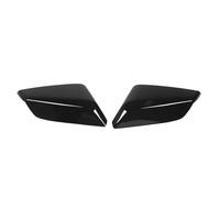 Rearview Mirror Cover Cap for 2016 to 2020, 1 Pair Left Right Side Wing Mirrors - Durable ABS Material, Easy Replacement Installation, Vehicle Protection Accessory (Glossy Black)