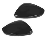 Rearview Mirror Cover Cap For Opel For Corsa F 2019 2020 2021 2022 2023 2024 2025 Left Right Side Replace Rearview Mirror Cover(2pcs Primed black)