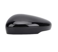 Rearview Mirror Cover Cap With Turn Signal Hole Protective Weatherproof ABS Side Door Wing Mirror Cover Trim Replacement for Escape 2020 2021 2022 2023 2024 Black (Left)