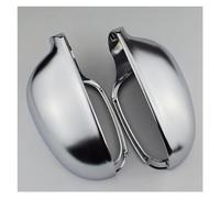 RearView Mirror Cover Car Accessories Replacement Silver Rearview Side Wing Mirror Cover For VW For Golf For MK5 2006 2007 2008 2009 2010 1K0857538/1K0857537 Rear View Side Mirror Shell(Silver Matte C