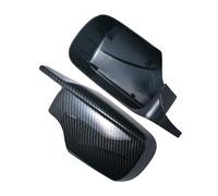 Rearview Mirror Cover Car Exterior Mirror Housing For BMW E46 316i 318i 318d 320d 320i 325i 328i 330d 330i 1998-2005 Side Rearview Mirrors Cover Caps(Twill appearance)