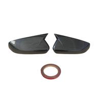 Rearview Mirror Cover Compatible For Ford Mustang 2010-2014 Side Reversing Mirror Cap Rear View Mirror Trim Car Accessories(Carbon Look)
