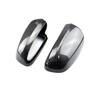 Rearview Mirror Cover For A4 B6 B7 A6 C6 2003-2007 Rearview Mirror Shell Decoration(Carbon fiber pattern)