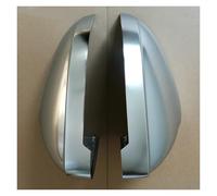Rearview Mirror Cover For A4 For A5 B9 For Allroad For Quattro S4 S5 2017 2018 2019 2020 2pcs Matte Chrome Wing Mirror Caps Side Covers Silver Rear View Cap(No blind spot holes)