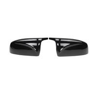 Rearview Mirror Cover For BMW For E70 For E 70 For X5 For E71 For X6 For E72 Parts Black Carbon Fiber ABS Car Side Door Rearview Mirror Cover Cap Wing Mirror Cover Cap(Black)