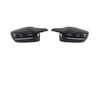 Rearview Mirror Cover For BMW For G20 For G21 For G28 320d 330e 330i For G30 For G38 For G11 For G12 For G15 For G16 Car Side Wing Mirror Cover Rear View Caps Wing Mirror Cover Cap(LHD-Carbon Pattern)