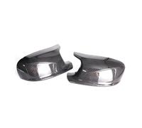 Rearview Mirror Cover For BMW For X1 For E84 For X3 For F25 2010 2011 2012 2013 Pre-LCI Smooth Black Car Rearview Mirror Cover Side Side Mirror Cover(2)