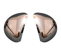 Rearview Mirror Cover, For FIAT, For 500X 2014 2015 2016 2017 2018 2019 Chrome Side Wing Fender Rearview Door Mirror Cap Trim Auto Cover Styling