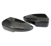 Rearview Mirror Cover For Kuga For Escape 2013-2018 For Focus MK3 US 2012-2018 Side Wing Mirror Cover Car Rearview Exterior Door Case Trim(Carbon)