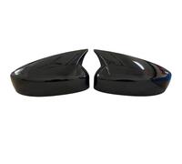 Rearview Mirror Cover For Mazda For CX5 For CX-5 For CX8 For CX-8 2017-2024 Rearview Mirror Cover Side Reversing Ox Horn Rear View Trim Rear View Cap(Glossy Black-Add on)