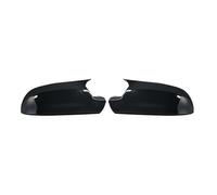 Rearview Mirror Cover Housing For A3 For 8P For A4 For A5 For B8.5 For Q3 For A6 For C6 For 4F For S6 Add On Side Rear View Mirror Cap Cover Car Pair Wing(Bright black)