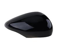 Rearview Mirror Cover Housing For F&ord For Fiesta MK7 2008-2017 Glossy Black/Silver Side Wing Mirror Cap Car Accessories(Glossy Black Right)