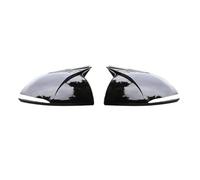 Rearview Mirror Cover Side Reversing Mirror Compatible For Hyundai Sonata DN8 2020 2021 Horn Rear View Mirror Caps Trim(Bright black)