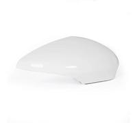 Rearview Mirror Cover Side Wing Trim Clip-on Decor Cap Car Refit For Ford For Fiesta MK7 2009 2010 2011-2017 CYPMDW(Glossy White Right)