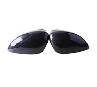 Rearview Mirror Cover Side Wing Trim Clip-on Decor Cap Car Refit For Ford For Fiesta MK7 2009 2010 2011-2017 CYPMDW(Carbon 1 Pair)