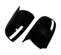 Rearview Mirror Cover With Turn Signal For Mitsubishi For ASX For Outlander 2013-2018 Left & Right Side Fit(With Lamp Black)