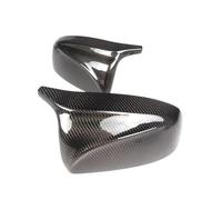 Rearview Mirror Covers Caps Car Styling Replacement Shell Fits for BMW X5 X6 E70 E71 2007-2013(Look)(Carbon Fiber Look)