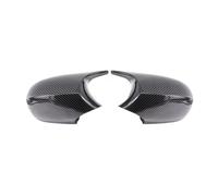 Rearview Mirror Covers For B&MW 3 Series E92 E93 Rear Mirror Cap 2006 2007 2008 2009 E90 E91 Pre-LCI 2005-2007 Black M3 Style Cover E81 E82 E87 E88 Side Mirror Caps(Black 4)