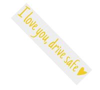 Rearview Mirror Decal - Car Stickers and Decals for Women,Waterproof Letters Emblem Labels for Truck Window Bumper Windshield Vehicles Exterior Decor