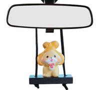 Rearview Mirror Decoration - Decorative Pendant in the Shape of a Puppy | Ornament Charm, for Women Men Girls Teenagers Interior Car Vehicle Vehicle Car Truck Mirror Retro