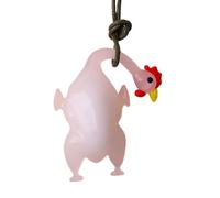 Rearview Mirror Decorations, Chicken Ornament for Cars | Decoration for Car Interior Accessories that Change Color, Fun, Cute, Aesthetic and Trendy