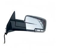 Rearview Mirror Door Mirror Assembly For Dodge For Ram 1500 2500 3500 2013-2018 Power Folding Dual Lamps Heated Side Rearview Mirror Car Accessories Wing Mirror Electric(WHITE,Left)