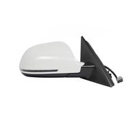 Rearview Mirror For A4l 2009 2010 2011 2012 Car Adjustable Lens Electric Folding Side Rearview Mirror Assembly 6/8/14 Wire Rearview Side Mirror Assy(WHITE,14 Wire R)